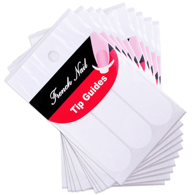 5 Packs French Manicure Nail Art Stickers