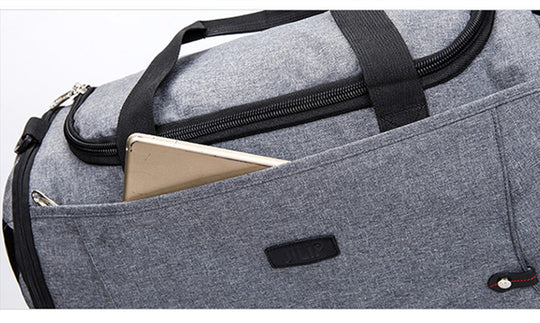 Scione Nylon Travel Bag Large Capacity Men Hand Luggage Travel Duffle Bags Nylon Weekend Bags Women Multifunctional Travel Bags