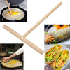 Mayitr 5 inch Wooden Crepe Maker Pancake Batter Spreader Stick DIY Home Kitchen Tool Baking Pastry Tools