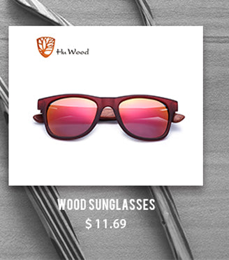 HU WOOD Brand Design Sunglasses For Children