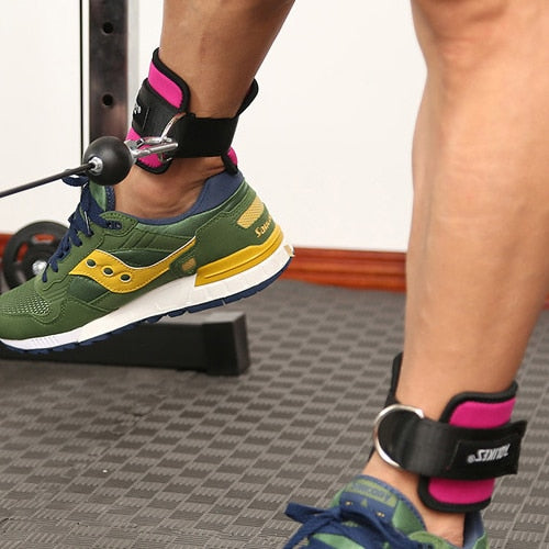 ALBREDA New Fitness Weight Lifting Leg Strength Training belt foot power trainers weight bearing ring leg muscle Weight training