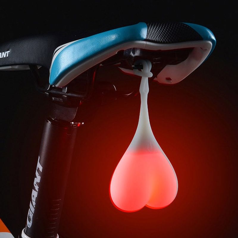Silicon LED Bicycle Safety Warning Lights