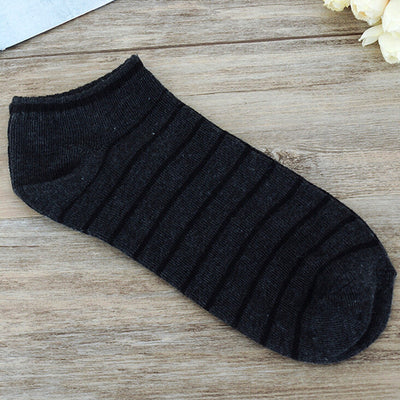 Stripe Men Summer Sock 5 Pairs /lot Package Male Light Socks Cotton