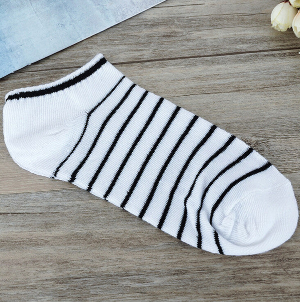 Stripe Men Summer Sock 5 Pairs /lot Package Male Light Socks Cotton