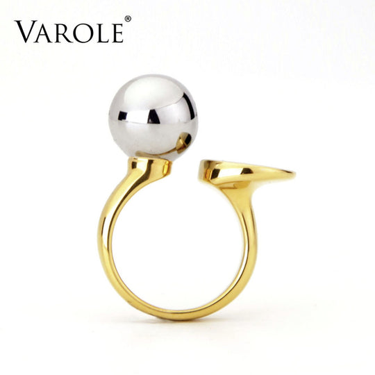 VAROLE Fashion Ball & Circle Ring Knunkle Midi Rings for Women Gold Color Ring Jewelry Bagues Anillos Mujer Aneis Feminino