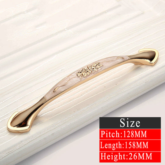 Gold Wardrobe / Dresser Door Handles & Knobs