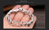Bracelet 100% Real 925 Sterling Silver Friendship Men Jewelry 10mm Wide Vintage Bangle Bracelet Women Gift Fine Jewelry B18