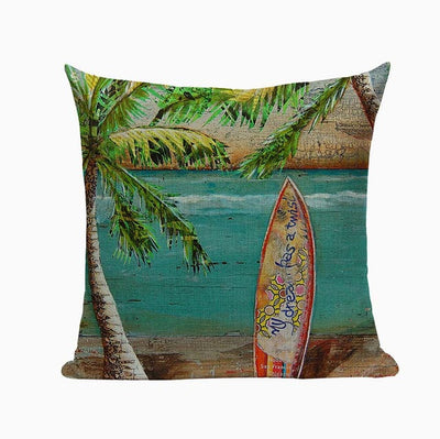 High Quality Relaxation Beach Inspired Couch Cushion Covers