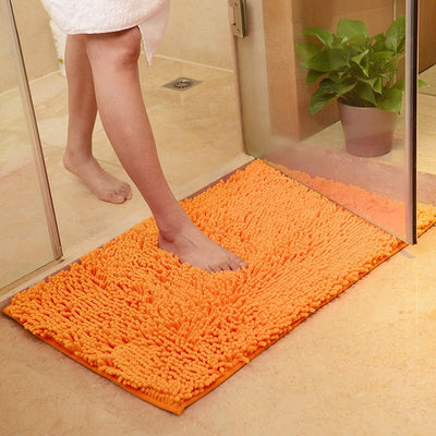 Non-Slip Plush Padded Bathroom Carpet Floor Mat
