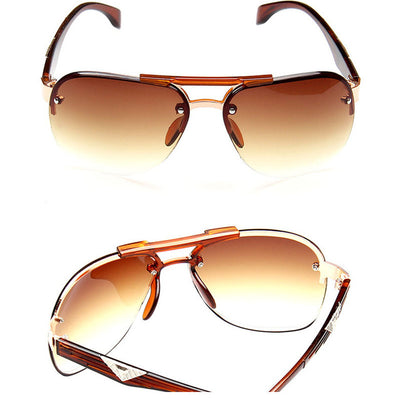 LeonLion Classic Vintage Sunglasses Man Driving HD Big Frame Sun Glasses Women Brand Designer UV400 Outdoor Oculos De Sol