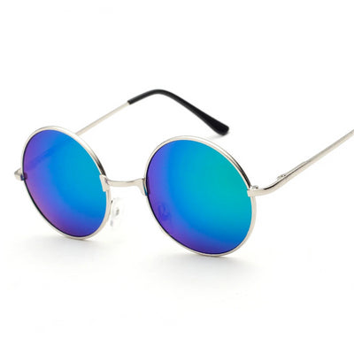 Unisex Oversized Retro Round Sunglasses