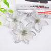 30 Pack: Artificial Holiday Flower Decorations