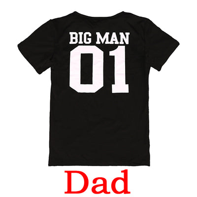 HE Hello Enjoy family matching outfits father and son baby summer family outfits clothing T-shirt for dad and son clothes