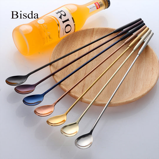 7PCS Stainless Steel Bar Spoons