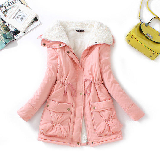 Women's Hooded Cotton Hooded Winter Jacket