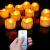 6 Pack Remote Control LED Tealights