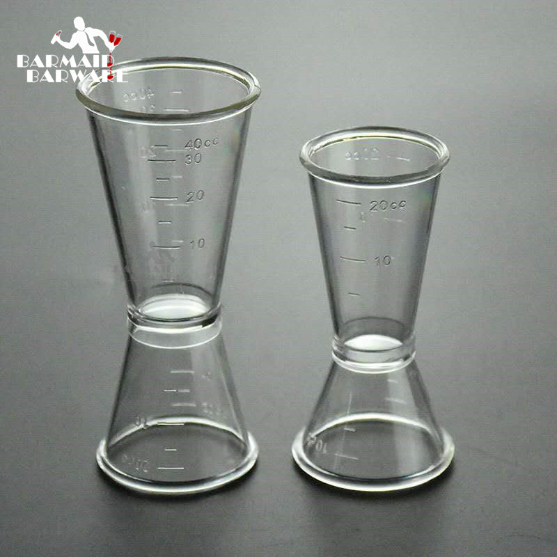 PC Double Jigger Cocktail Drink Mixer Measuring Cup