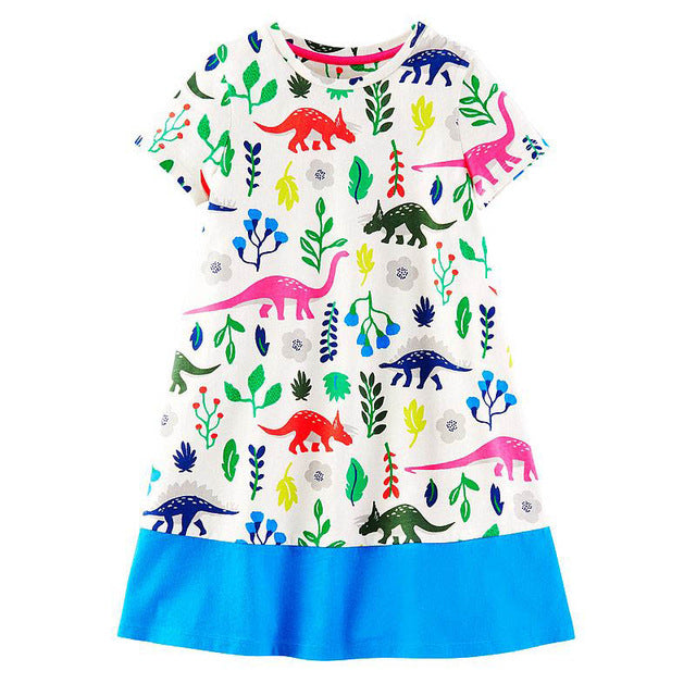 Baby Girls Dress Summer Unicorn Costume for Kids Clothing Brand Children Party Dresses Animal Girls Clothes Princess Dress