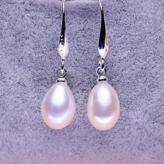 Women's Freshwater Natural Pearl Drop Earrings