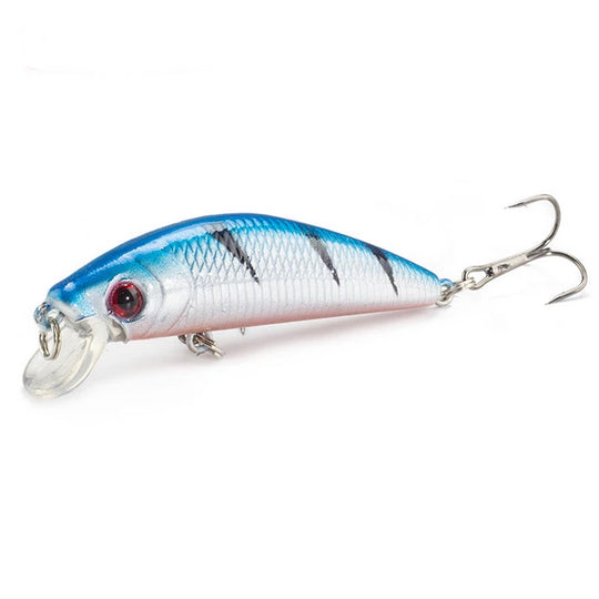 1PCS  Fishing Lure Minnow Crankbait Hard Bait Tight Wobble Slow sinking Jerkbait Fishing Tackle