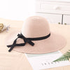 Women's Wide Brim Summer Straw Hat
