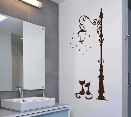 Cute Cat Fashion Wall Stickers