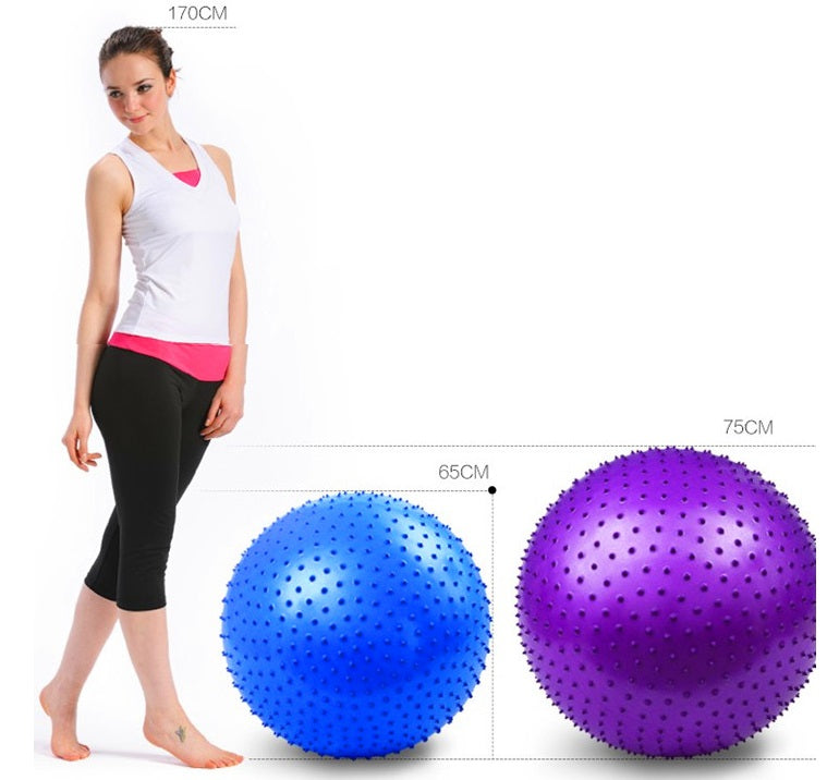 Anti-Slip Fitness Yoga Ball - 25 in.