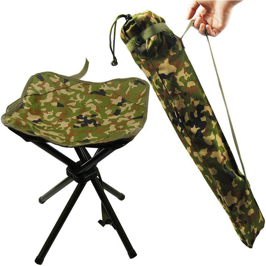 Portable Folding Square Camping Seat Stool