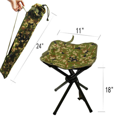 Portable Folding Square Camping Seat Stool