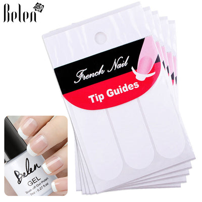 5 Packs French Manicure Nail Art Stickers