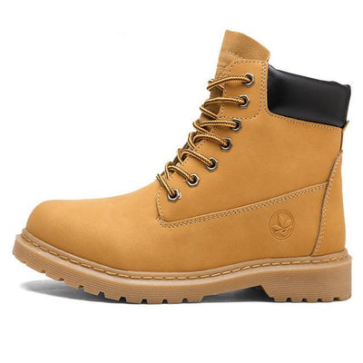 Men's High Quality PU Leather Working Boots