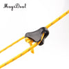 MagiDeal 10Pcs Outdoor Anti-slip Camping Tent Plastic Camping Tent Guyline Runners Cord Rope Tensioners Kit Hiking Accessory