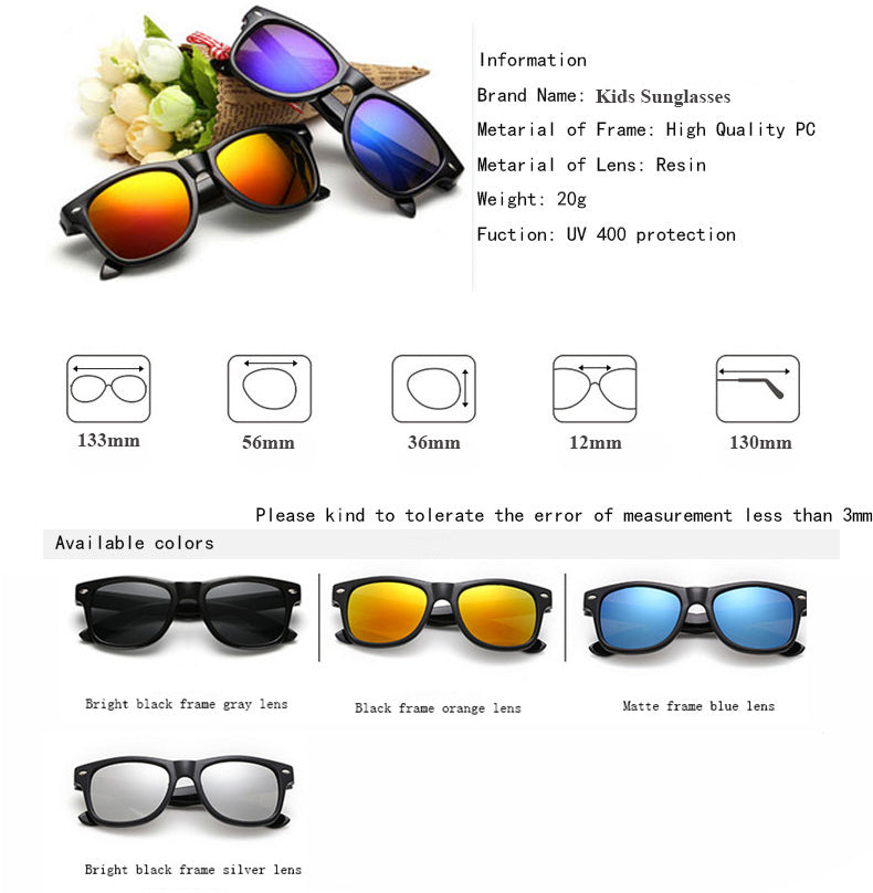 Children UV400 Sunglasses