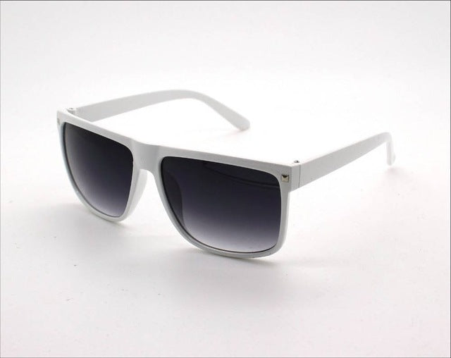The Lowest Price! Big Square Frame Flat Top Top New Fashion Sunglasses Women Men Retro Sun Glasses Gafas Oculos De Sol R064