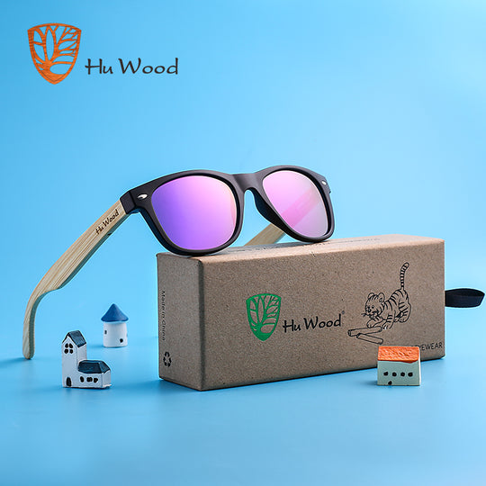 HU WOOD Brand Design Sunglasses For Children