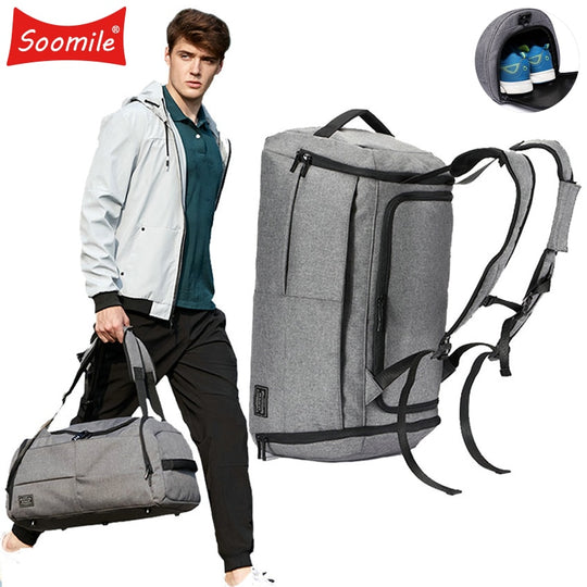 Men's Multi-Functional Cabin Backpack Duffle Bag