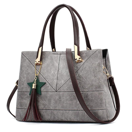 Leather Shoulder Handbag