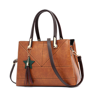 Leather Shoulder Handbag