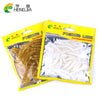 50pcs/Lot Fishing Lures Soft Fishing Tackle Wobblers Artificial Bait Soft Worm Silicone Bait