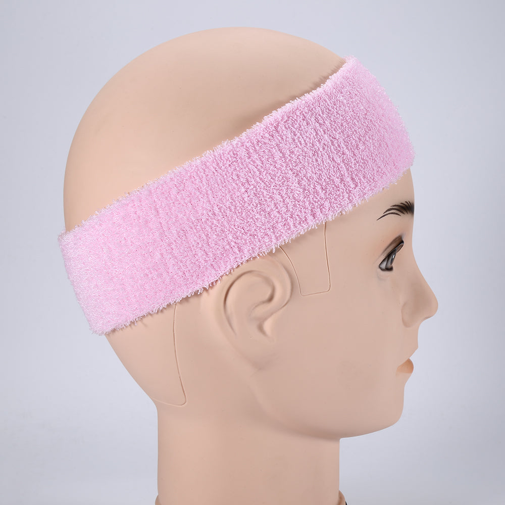 Fashion Women Headband Headwear Candy Color Hair Ribbon 7CM Popular Summer Absorb Sweat Yoga Sports Styling Accessory for girls