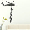 New Helicopter Army Sticker Adhesive Vinly Wall Art For Boys Bedroom Huge Marines Wall Stickers Home Decoration