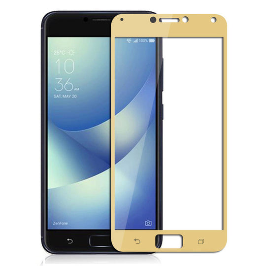 ShuiCaoRen For Asus Zenfone 4 Max Tempered Glass 9H 3D Full Screen Cover Explosion-proof Screen Protector Film For Asus ZC554KL