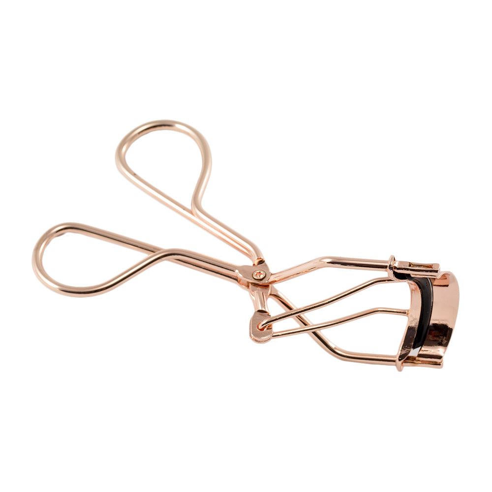 ELECOOL Professional Rose gold Eyelash Curler Eye lashes Curling Clip Eyelash Cosmetic Makeup Tools Accessories For Women
