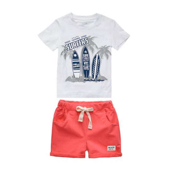 Boy's T-Shirt And Shorts Set