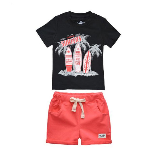Boy's T-Shirt And Shorts Set