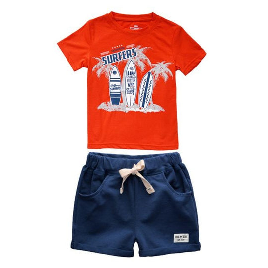 Boy's T-Shirt And Shorts Set