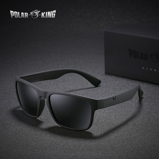 POLARKING Brand Polarized Sunglasses For Men Wayfarer Oculos de sol Men's Fashion Square Driving Eyewear Travel Sun Glasses