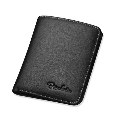 Men's Genuine Leather Wallet - Business Card Holder