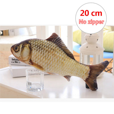 Flavored Fish Mint Stuffed Cat Toy