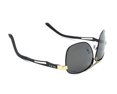 OLEY Classic Polarized Sunglasses for men Aluminum magnesium frame High-definition Polaroid lenses Driving anti-glare goggles